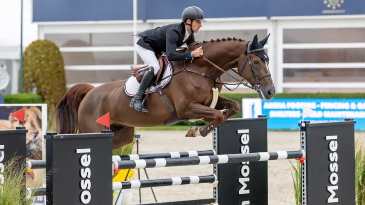 Dries Dekkers wist zich te klasseren in een 1m45 rubriek