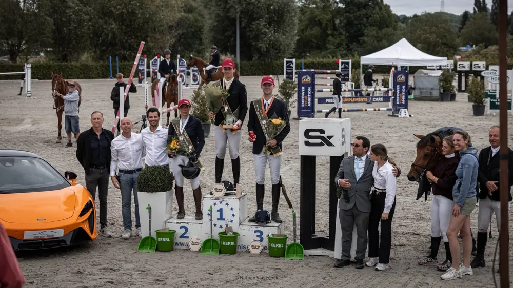 Xander Lamberts werd kampioen bij de 4-jarigen