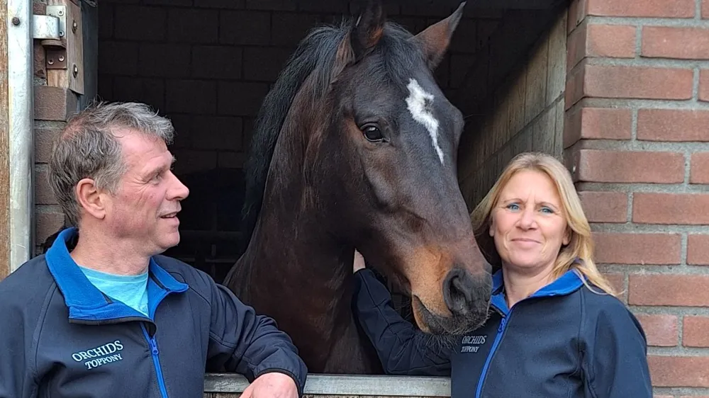 Carla en Paul van de Laar met Kristall van Orchid’s