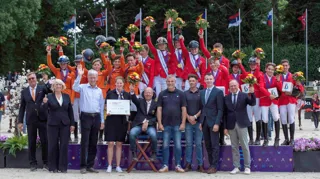 Podium top drie
