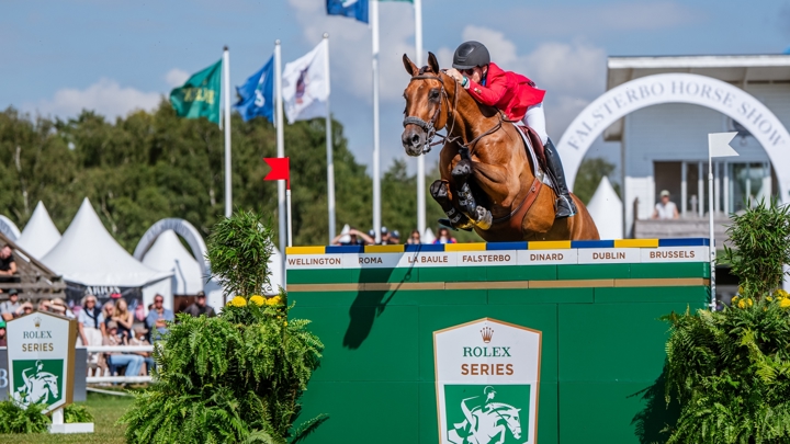 Caracole de la Roque et Karl Cook ont rayonné et apposé leur marque sur le Grand Prix Rolex du CSIO 5* de Falsterbo.