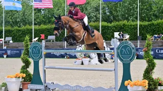 Gudrun Patteet wint 1m45 GP-kwalificatie in Deauville