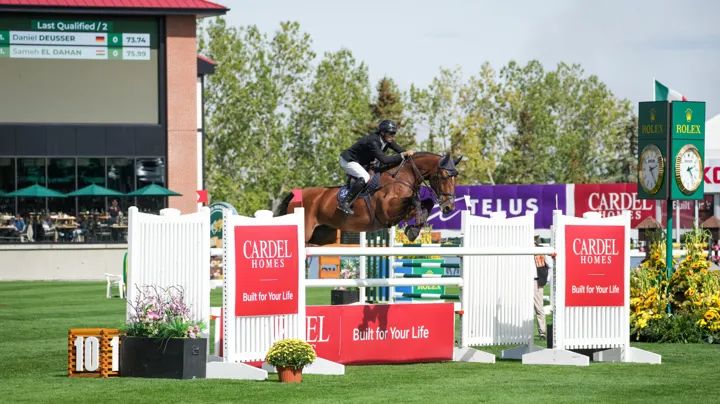 Thomas De Wit en Tools DW Z sprongen meteen dubbel foutloos en naar een topklassering