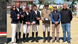 Dekkers op het podium, BWP-paarden domineren in Italië