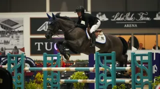 Querido van 't Ruytershof met zijn vorige amazone Lisa Nooren