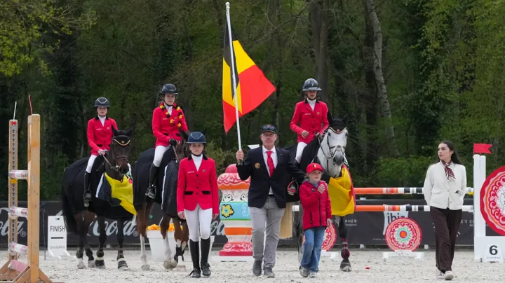 België heerst in Compiègne: Children-team naar overtuigende overwinning