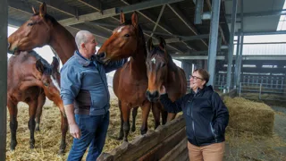 Fokkers Tony Raman en Mieke Strobbe
