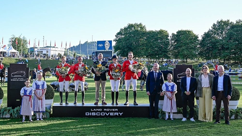 L’équipe allemande s’est offert la Coupe des nations Land Rover Discovery au CSIO 5* de Saint-Gall.