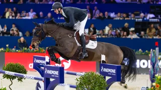 Frank Schuttert et Isis ont remporté ce soir leur première victoire dans une épreuve individuelle cotée à 1,60m.