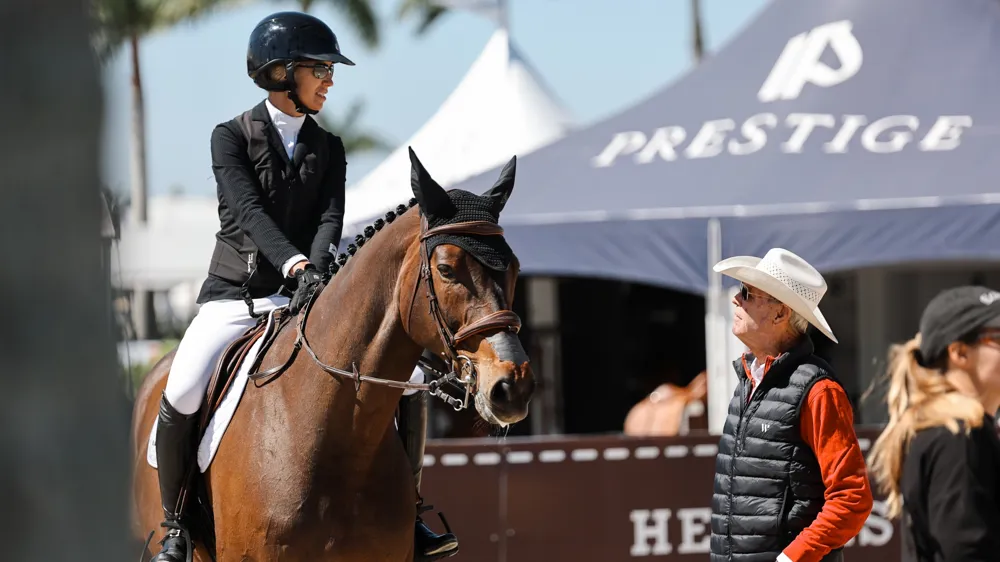 Ian Millar a transmis à sa fille, Amy Millar, l'amour des chevaux et le goût du travail, entre autres qualités.