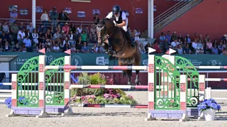 Laurent Goffinet et Figaro des Parts s'emparent de la victoire dans l'épreuve à 1,50m du CSI 3* de Saint-Lô