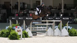 BWP-merrie Ninja JW schittert in viersterren GP Upperville