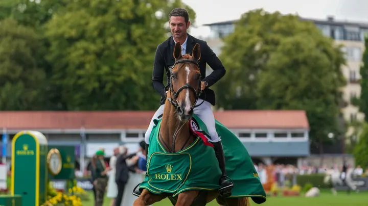 Iashin Sitte bezorgt Steve Guerdat Rolex Grand Prix van Dublin
