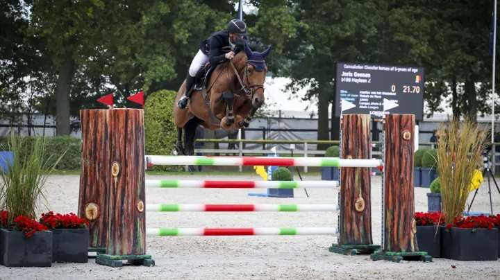 Joris Geenen zorgde opnieuw voor een topklassering