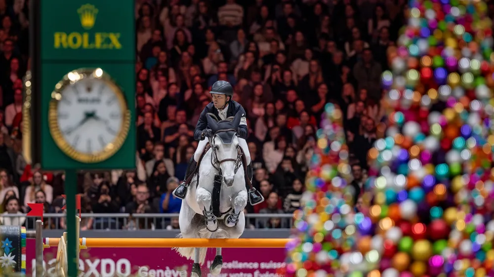 L’an dernier, l’Américain Kent Farrington triomphait dans le Grand Prix Rolex de Genève avec Contina 47, alias Greya.