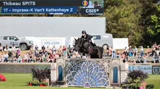 Thibeau Spits et Impress-K van’t Kattenheye ont été les meilleurs à Fontainebleau. 