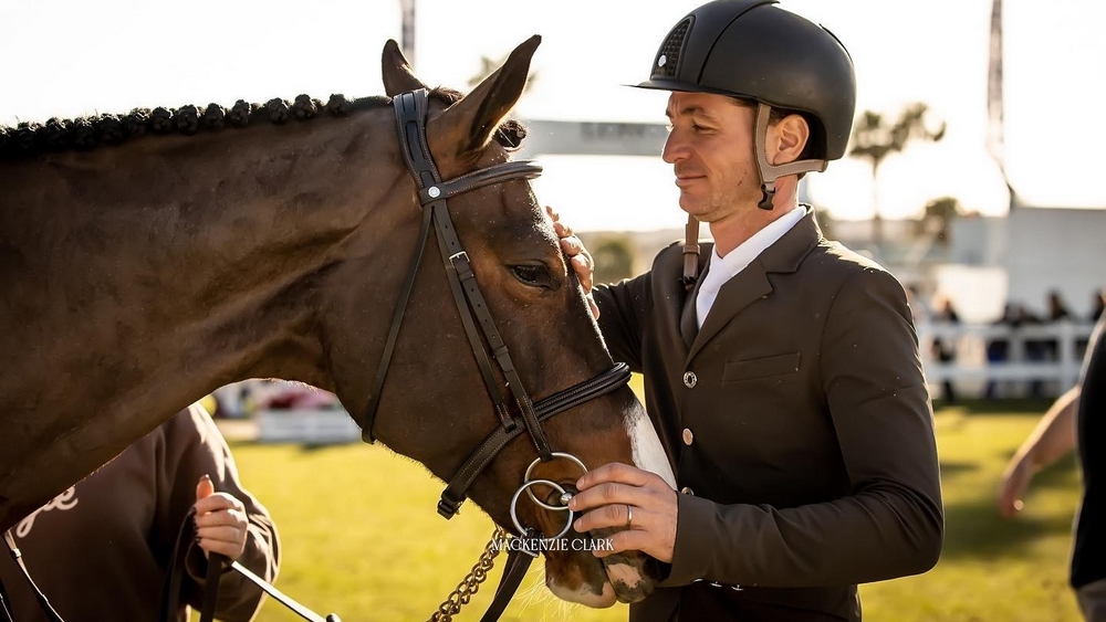 Steve Guerdat et Dynamix de Béhlème à Vejer.
