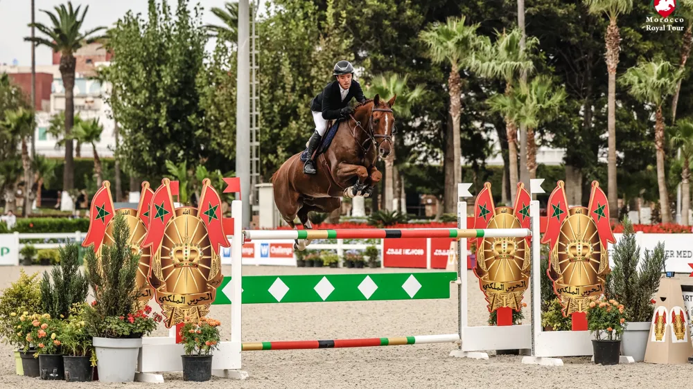 Anthony Bourquard et Fontaineblau Manciais ont décroché le premier Grand Prix international à Tétouan.