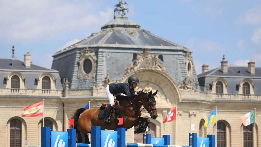 Galatée Dark et Louna Garo participaient à leur deuxième concours ensemble à Chantilly.