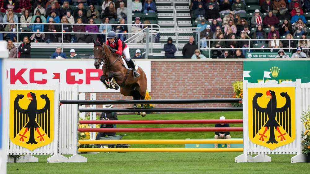 À Calgary, Leonie Peeters a contribué à la troisième place de la Belgique dans une Coupe des nations extrêmement difficile.