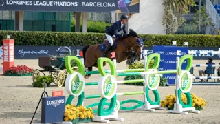 Ici à Barcelone, Ben Maher et Point Break ont brisé un plafond de verre aujourd'hui à Rotterdam.