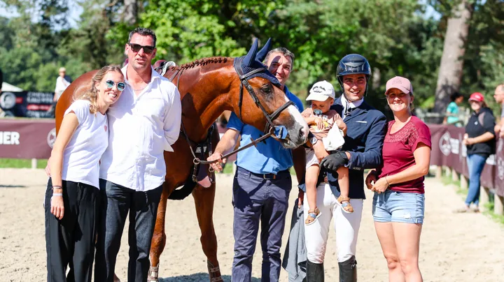 Kingston du Biolay a décroché le titre de champion de France des cinq ans avec Eddy Seguin-Maure.