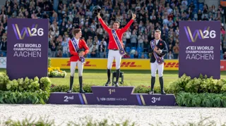 Thibeau Spits sprong twee foutloze omlopen in de grote finale vandaag