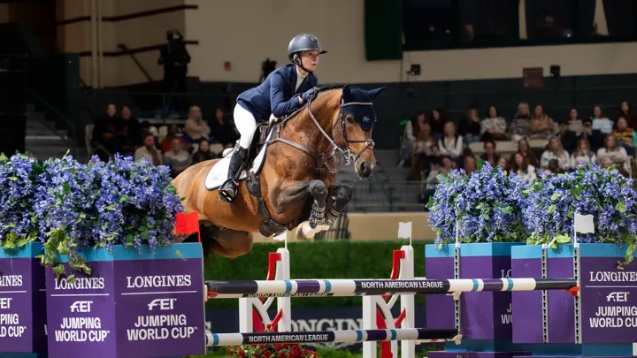 Lillie Keenan a remporté une victoire très spéciale à Washington grâce à Klent Kick On.