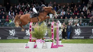 Édouard Chauvet et Zia Mia de la Bonn à Compiègne en avril dernier.