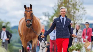 Karim Laghouag est ici accompagné de son fidèle Triton Fontaine. 