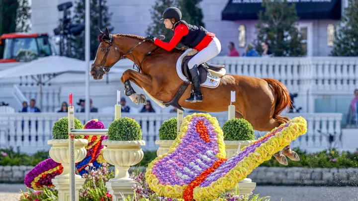 Pour sa première apparition en Ligue des nations Longines à Ocala en mars, Emilie Conter a signé la meilleure performance belge, permettant ainsi la victoire du collectif.