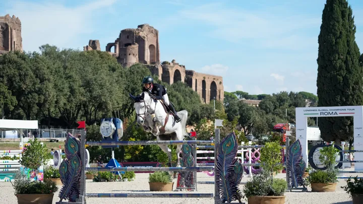 Marlon Módolo Zanotelli et Charly Heart au CSIO de Rome