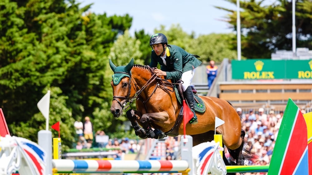 Miss Blue Mystic Rose*Saint Blue Farm a disputé son dernier concours début juin, lors du CSIO 5* de La Baule.