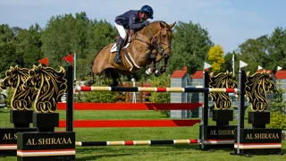 Habitué aux chevaux réputés “chauds”,  ayant notamment évolué avec Ballypatrick Tiberius, ici au CSI 4* de Vejer de la Frontera,  Gaspard Maksud livre ses conseils.