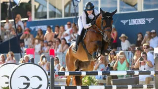 Anastasia Nielsen et ESI Rocky au Grand Prix 5* au Longines Global Champions Tour de Ramatuelle