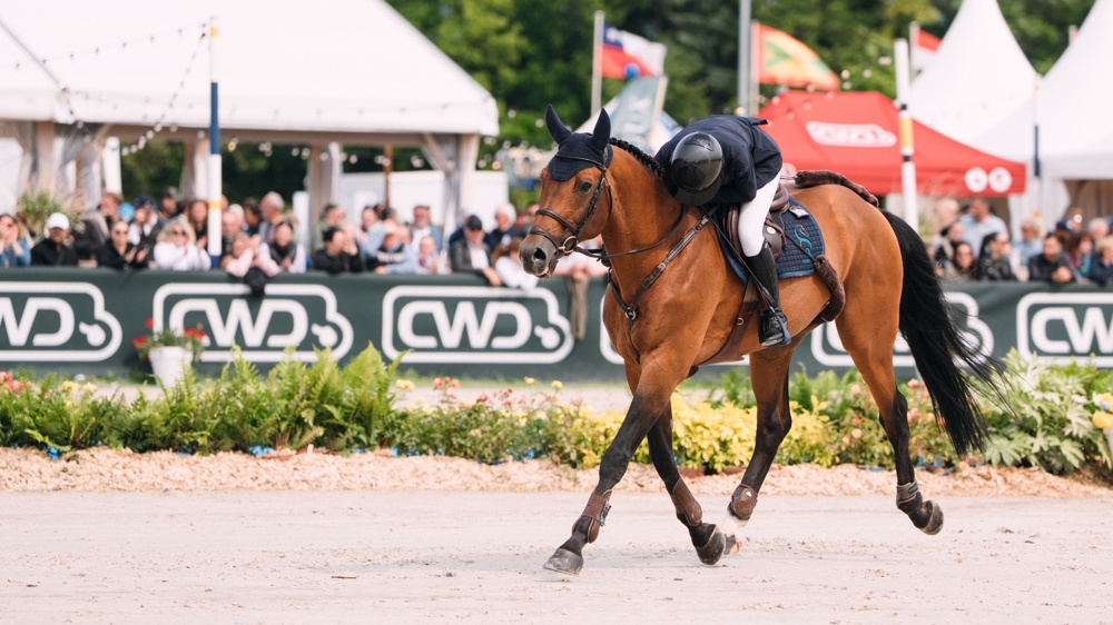 Grand Duc du Paradiso a éclaboussé Cabourg de son talent sous la selle de Sara Brionne.