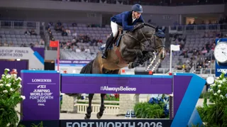 Rodrigo Pessoa salue la maîtrise et le sens du tracé de Daniel Deusser, deuxième de la Chasse avec Otello de Guldenboom.