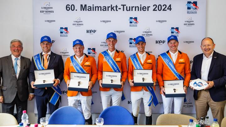 L’équipe néerlandaise a été au sommet hier à Mannheim. 