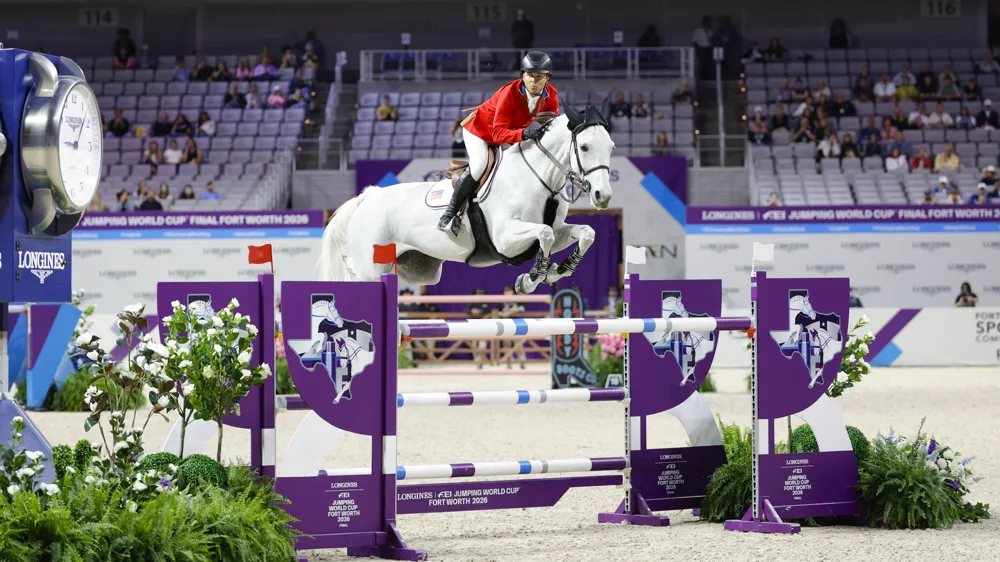 Kent Farrington et Greya étaient intouchables dans la deuxième épreuve de la finale de la Coupe du monde de Fort Worth.