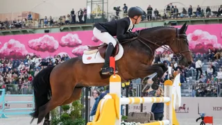 Mathieu Guéry et Time-Breaker S Z lors du Saut Hermès le 19 mars dernier