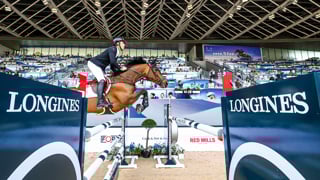 Scott Brash et Hello Chadora Lady ont brillamment remporté le Longines Global Champions Tour de Shanghai, hier matin en Chine. Revivez leur barrage gagnant.