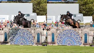 Seul auteur d’un double sans-faute avec Impress-K van’t Kattenheye, Thibeau Spits a frappé fort dans le Grand Prix 5* à 1,60m du Printemps des sports équestres à Fontainebleau. Plus rapide au barrage, Martin Fuchs a longtemps cru tenir la victoire avec Conner Jei, avant de concéder une faute à l’ultime obstacle. Revivez leur Duel, présenté par Cheval Liberté.