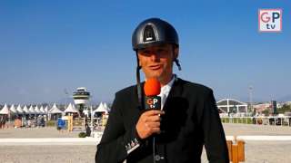 Voici la réaction en images de Tony Hanquinquant, victorieux du Grand Prix 2* du French Riviera Jump Festival by Horse Pilot de Cagnes-sur-Mer avec Tourterelle d'Elle.