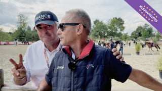 Muriel Leonardi, Olivier Bost et Gilles Viricel abordent les championnats d’Europe Poneys (ainsi qu’Enfants et Juniors en dressage) du Mans avec des ambitions différentes. La sélectionneuse nationale des équipes Jeunes de dressage et les chefs d’équipes de saut d’obstacles et de concours complet de la Fédération française d’équitation se sont prêtés au jeu d’une Sortie de piste croisée. Ils reviennent aussi sur la préparation de leurs cavalières et cavaliers.