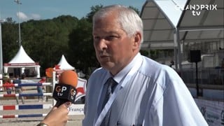 Pour ce premier jour du CSI 4* de Bourg-en-Bresse, Alain Landais, Président du concours, a pris le micro de GRANDPRIX.tv.