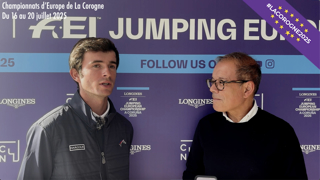 Auteur d’un sans-faute sur Floyd des Prés dans le deuxième acte des championnats d’Europe Longines de La Corogne, Antoine Ermann pointe actuellement au trente-deuxième rang de la compétition individuelle. Cinquième homme de l’équipe de France, il espère être au rendez-vous dimanche, pour la finale réservée aux vingt-cinq meilleurs. Cette sortie de piste est présentée par Lambey, l'aliment des champions.