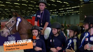 Revivez en images la journée du 28 novembre au Salon du cheval de Paris, avec notamment un sujet sur l'Equifun.
