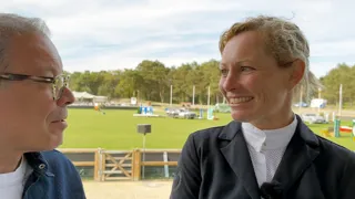 Dimanche à Fontainebleau, Marie Demonte a signé la meilleure performance française dans le Grand Prix GL events du CSI 5* du Printemps des sports équestres, se classant troisième. Associée à Forban de Béliard, avec lequel elle avait participé à l’étape étasunienne de la Ligue des nations Longines le mois dernier, la Landaise a produit un magnifique double sans-faute dans cette épreuve de référence. Elle salue les qualités de son excellent gris.