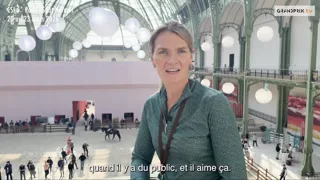 Au Saut Hermès, l’Irlandaise Jessica Burke est venue préparer la finale de la Coupe du monde FEI qu’elle disputera dans quelques semaines au Texas avec son formidable Good Star du Barry. 

Cette Sortie de Piste est présentée par Sanequine, “Better performance, naturally” (“De meilleures performances, naturellement”)
