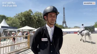 Brillant vainqueur de l’Eiffel Challenge hier au pied de la Dame de Fer avec Encore Toi tu Linon, Victor Bettendorf semble être à la tête d’un piquet de chevaux de très haut niveau. Visiblement confiant quant à l’avenir de ses meilleures montures, le Luxembourgeois ne vise toutefois pas les Mondiaux d’Aix-la-Chapelle à tout prix. Cette Sortie de Piste est présentée par Butet Sellier.